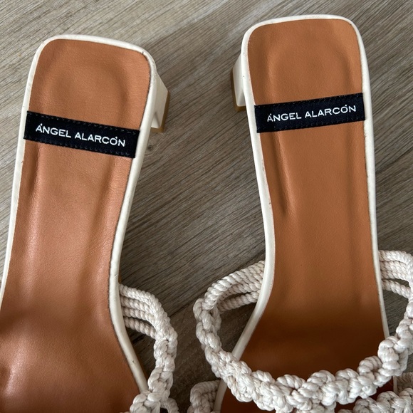 Anthropologie Angel Alarcon kitten Heels/ mules - Picture 5 of 7